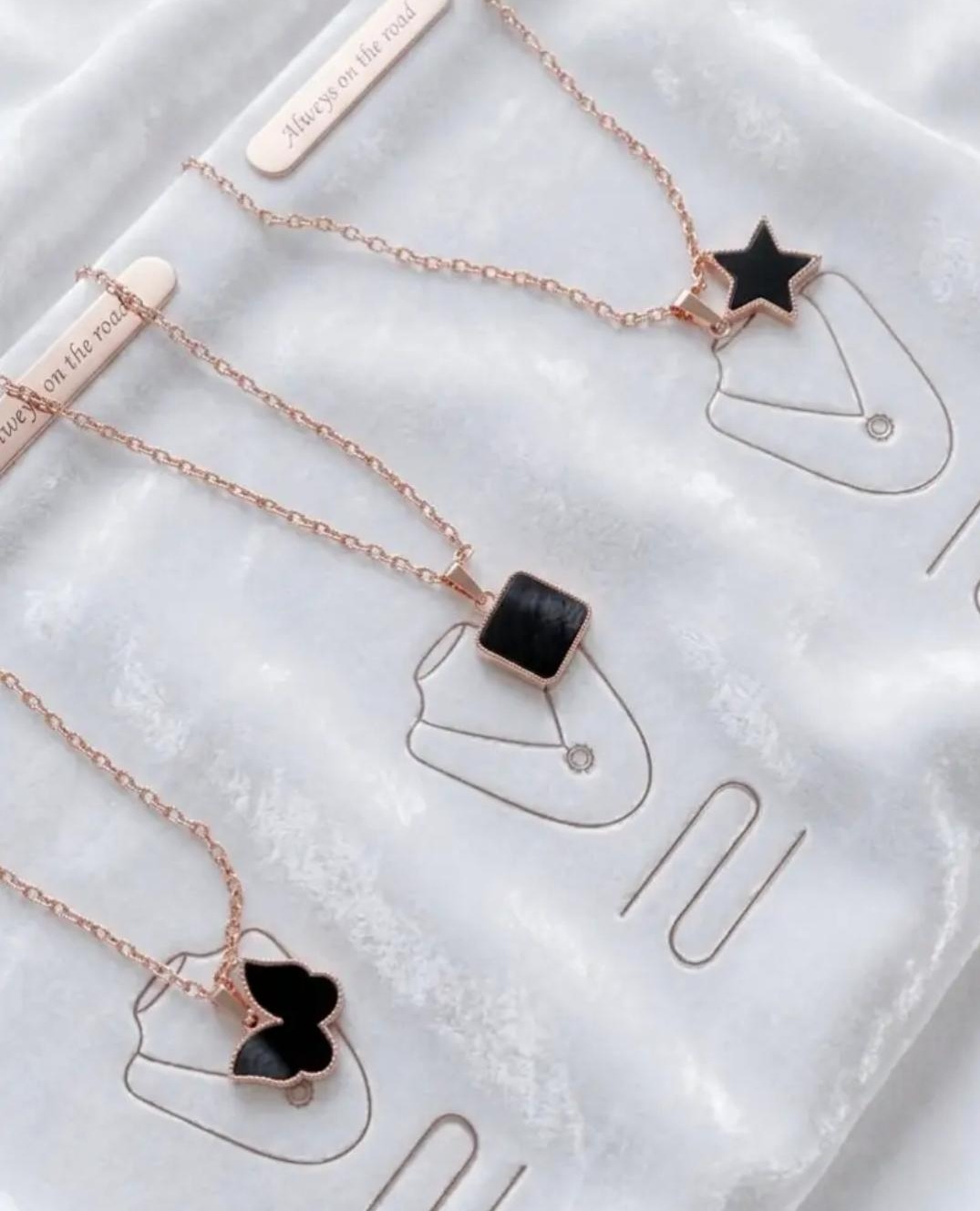 Rosegold plated fancy chain image 1