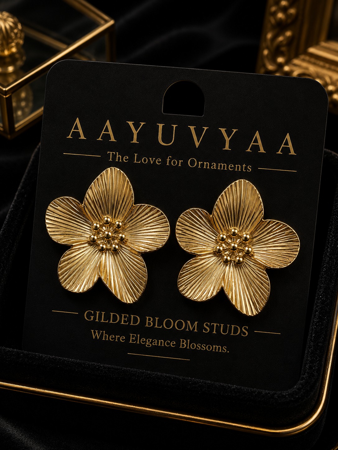 Gilded Bloom Stud image 1