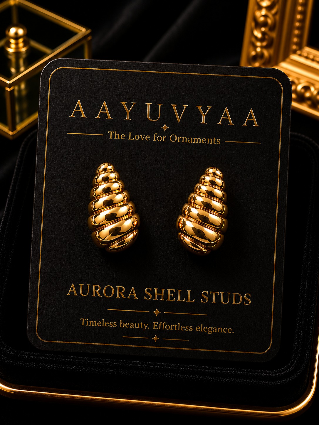 Aurora Shell Stud image 1