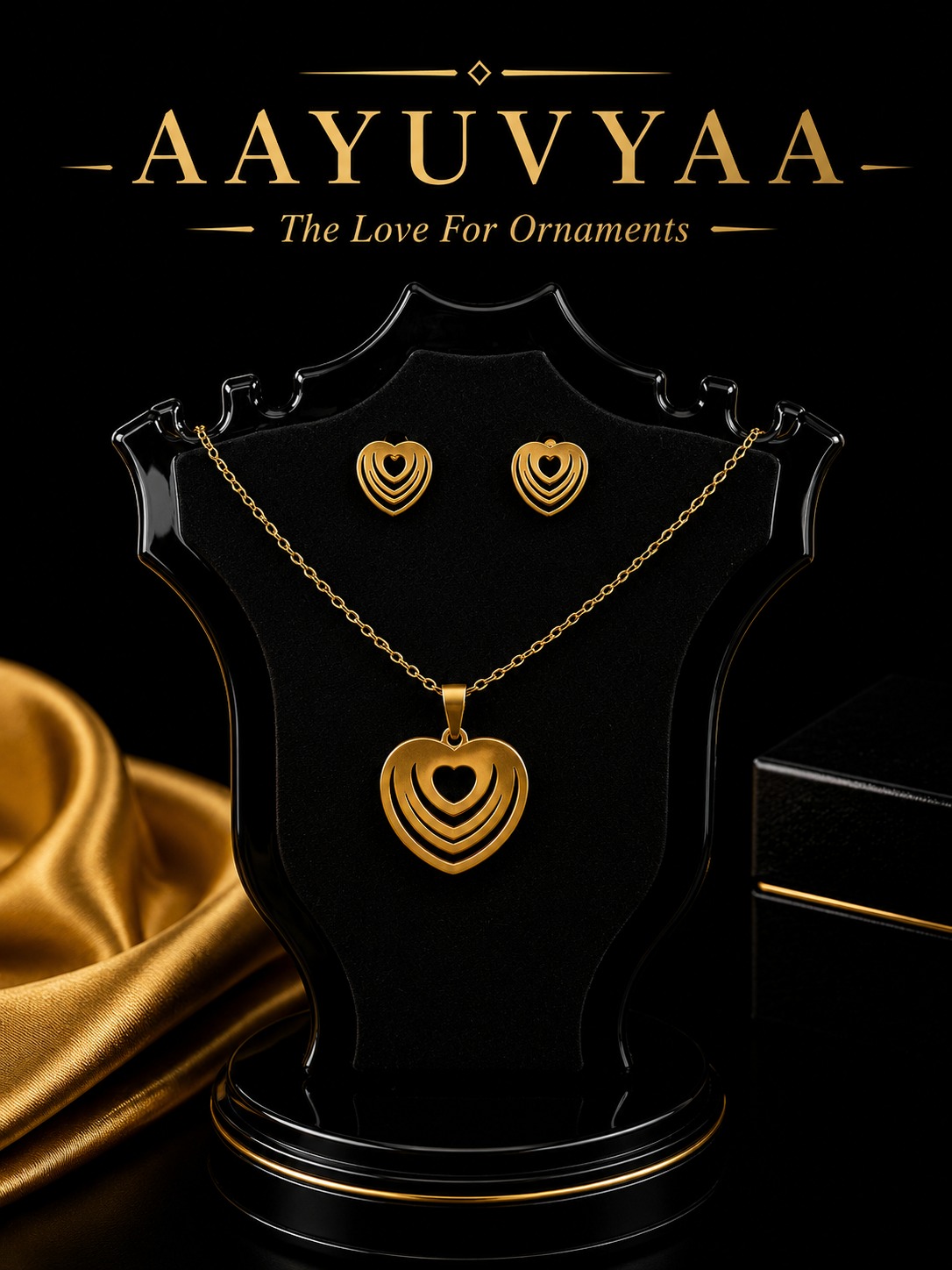 Heart Cascade Luxe Set image 1