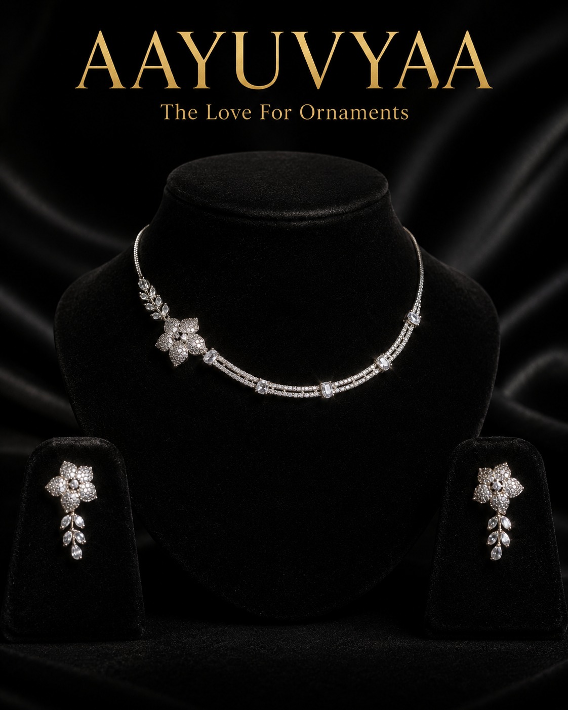 Blossom Luxe CZ Necklace image 1